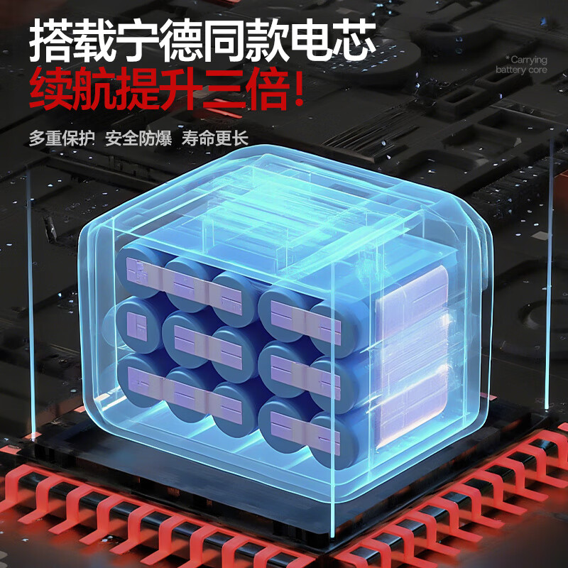 Mondorf lithium-ion reciprocating saw, electric saber saw, electric saw, household small handheld saw, tree sawing artifact, rechargeable woodworking saw, top version 8.0AH dual-electric storage box + 9 saw blades, high-power hand saw, outdoor pruning saw, bone metal plastic pipe