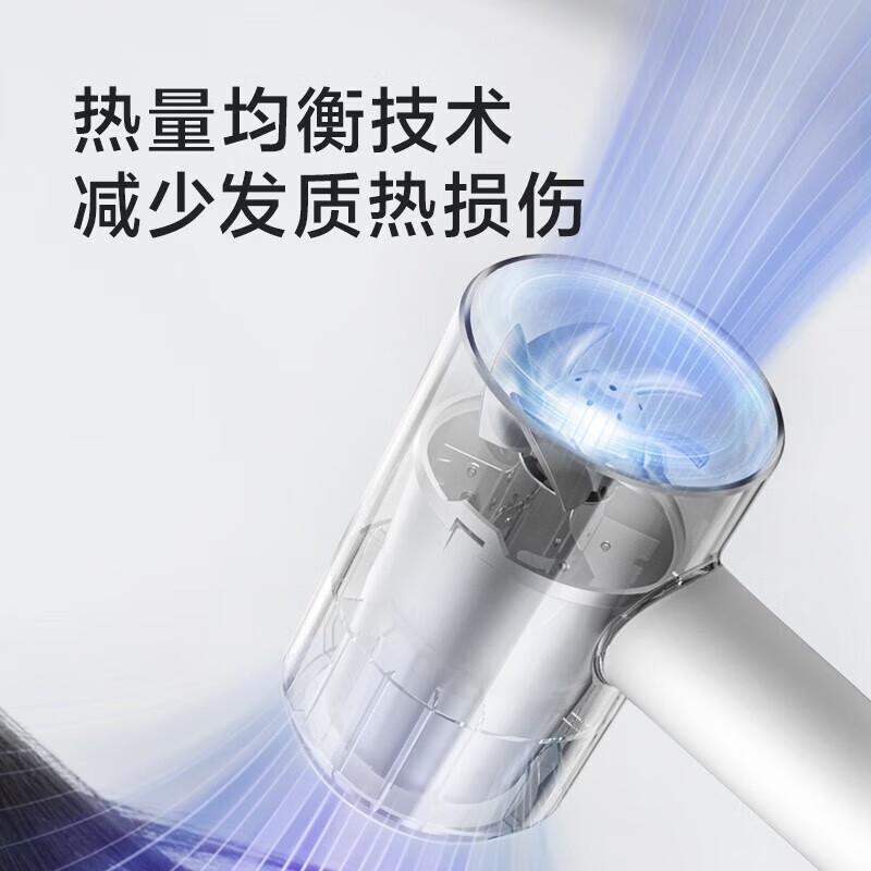 Feike Bo Rui hair dryer household high-power hair dryer student dormitory portable high wind low noise three-speed temperature 360 air nozzle hair dryer New Year gift for girlfriend heartfelt confession gift bag PH1629 hair dryer