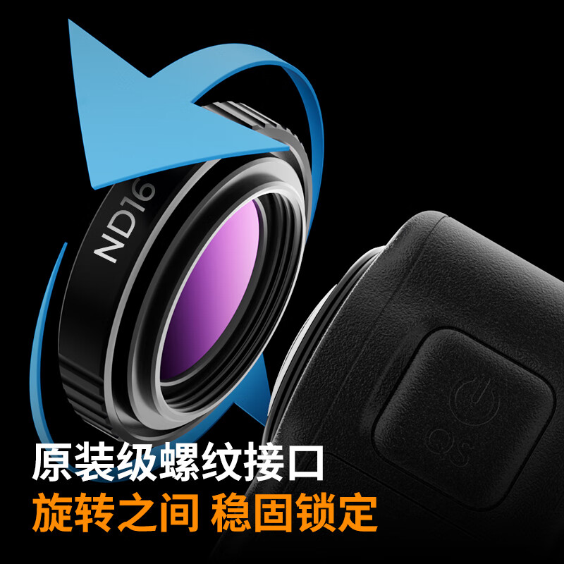 Zall DJI action6 filter nd light reducer sports camera filter CPL polarizer black soft 1/4 photography accessories uv mirror protection lens