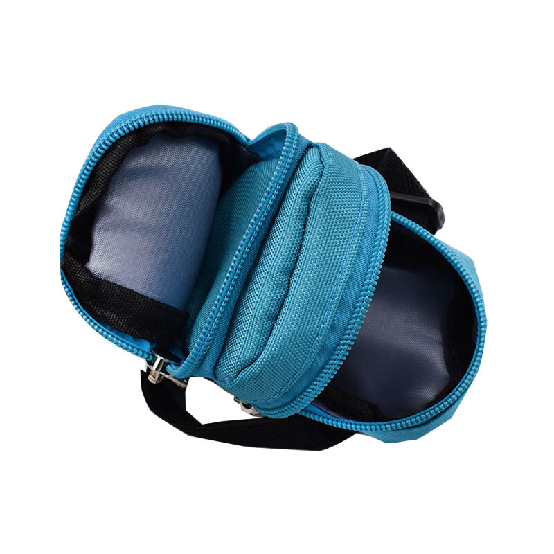 TENG YUE0204 double zipper bag wrist bag outdoor sports arm bag coin key mobile phone bag storage bag customized 0204-1 fruit green length 7x width 4x height 10.5cm