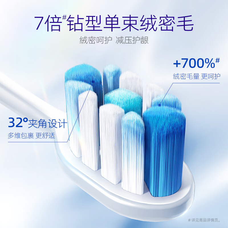 Haolai DARLIE (formerly Black) Diamond White Clean Teeth Fluff Decompression Gum Protecting Toothbrush 2 Pack