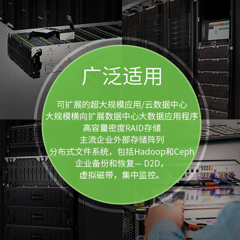 Seagate (SEAGATE) 24TB enterprise-class hard drive computer hard drive SATA 512MB large cache mechanical hard drive data center hard drive ST24000NM002H