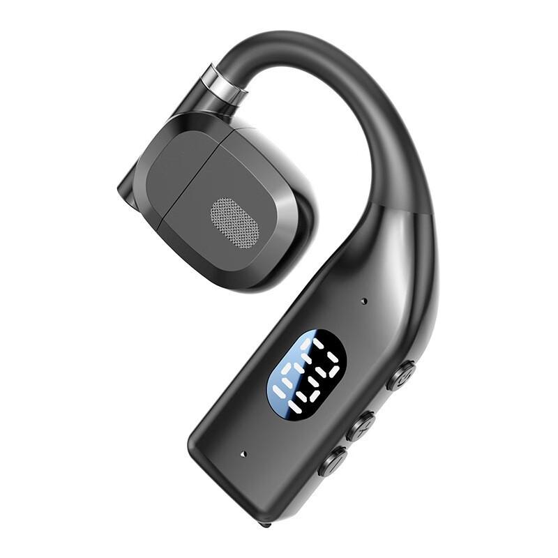 Bluetooth headset, open wireless ear-hanging type, ultra-long battery life, single-ear super sound quality headset, suitable for Apple and Android, digital power display + left and right rotation, top version P7
