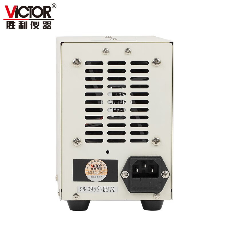 Victory Instrument (VICTOR) switch-coded DC regulated power supply automatic range adjustable voltage-stabilized and current-stabilized switching power supply VC3010AC