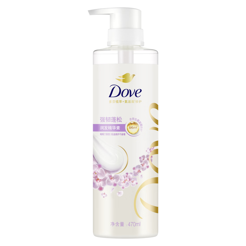 Dove Phyto-Extract Fluffy Amino Acid Conditioner 470ml Phalaenopsis for dyed and permed damaged hair, scented hair essence
