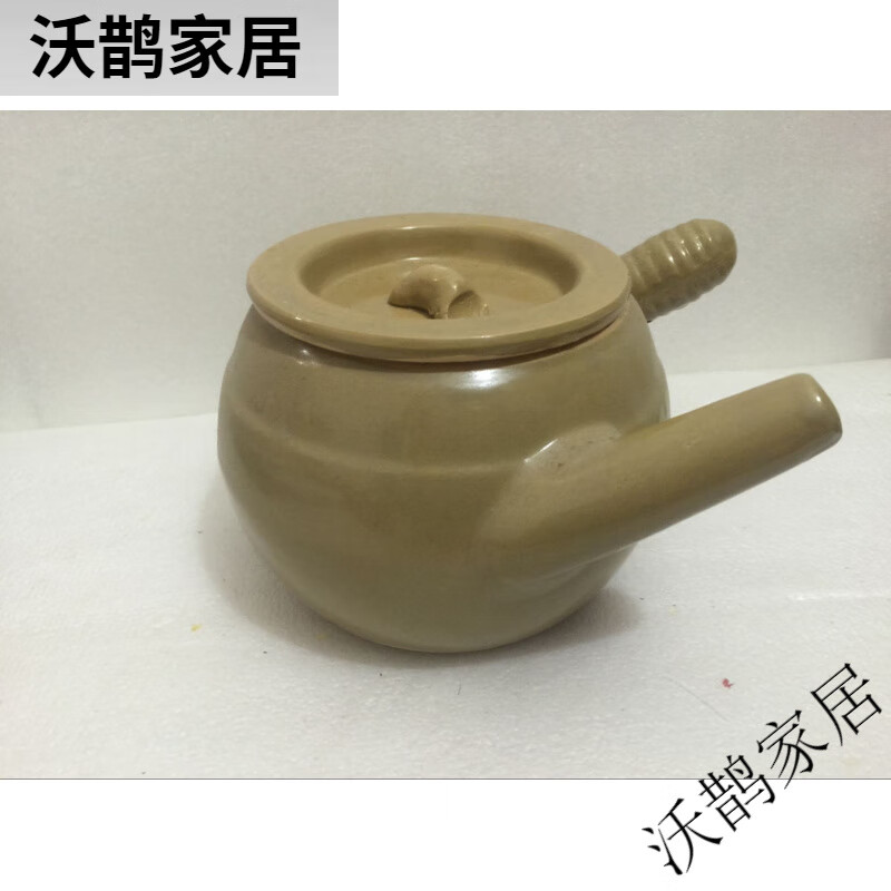 Hengkang old-fashioned pot boiling medicinal tea pot herbal tea health traditional clay pot Chinese medicine pot decoction pot ceramic health crock A large 2500ml