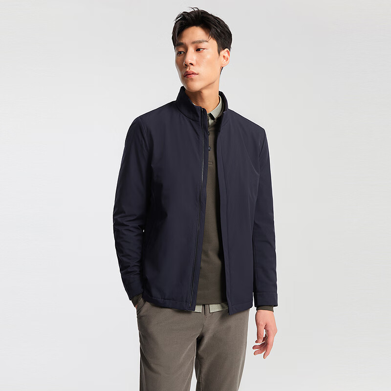 Youngor Men's Executive Jacket Stand Collar Autumn New Official Business Commuting Jacket 409947