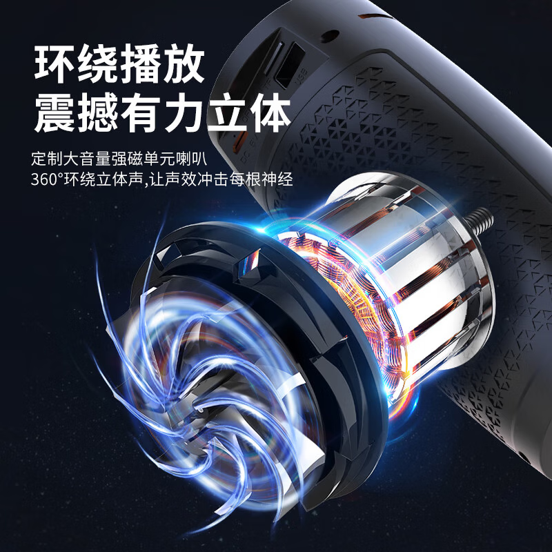 Portable Symphony Bluetooth Speaker Mini Small Speaker Wireless Portable High Quality Outdoor Car Home Plug-in Card Full Screen Colorful Subwoofer Small Speaker Black Symphony Bluetooth Speaker