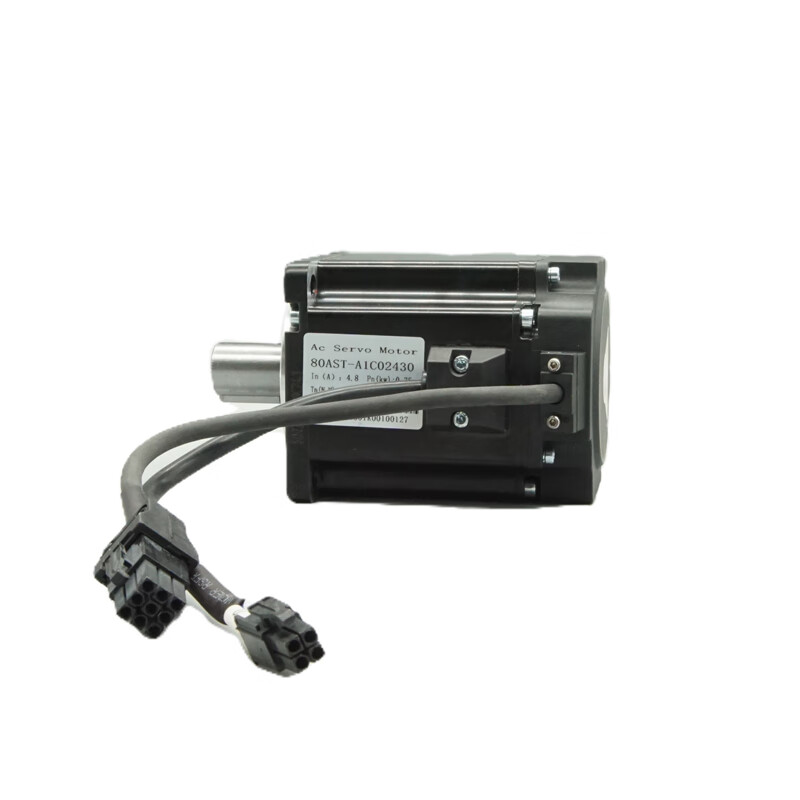 Yue Changsheng's new magnetic braided servo motor set 17-bit single-turn absolute value 220V/400W/600W/80 servo set 1000W3.8NM2500 rpm multi-turn absolute value 5v signal line