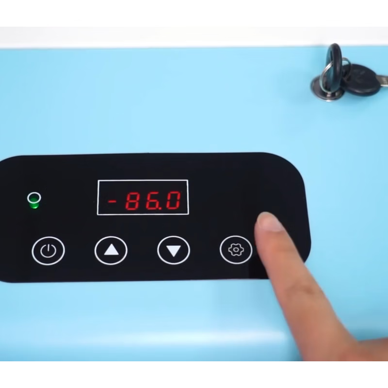 Chien Cheng Sterling-86 ultra-low temperature cryogenic vehicle-mounted portable biomedical refrigerator mobile freezer experimental medical supplies storage box can be exported for foreign trade -45W25