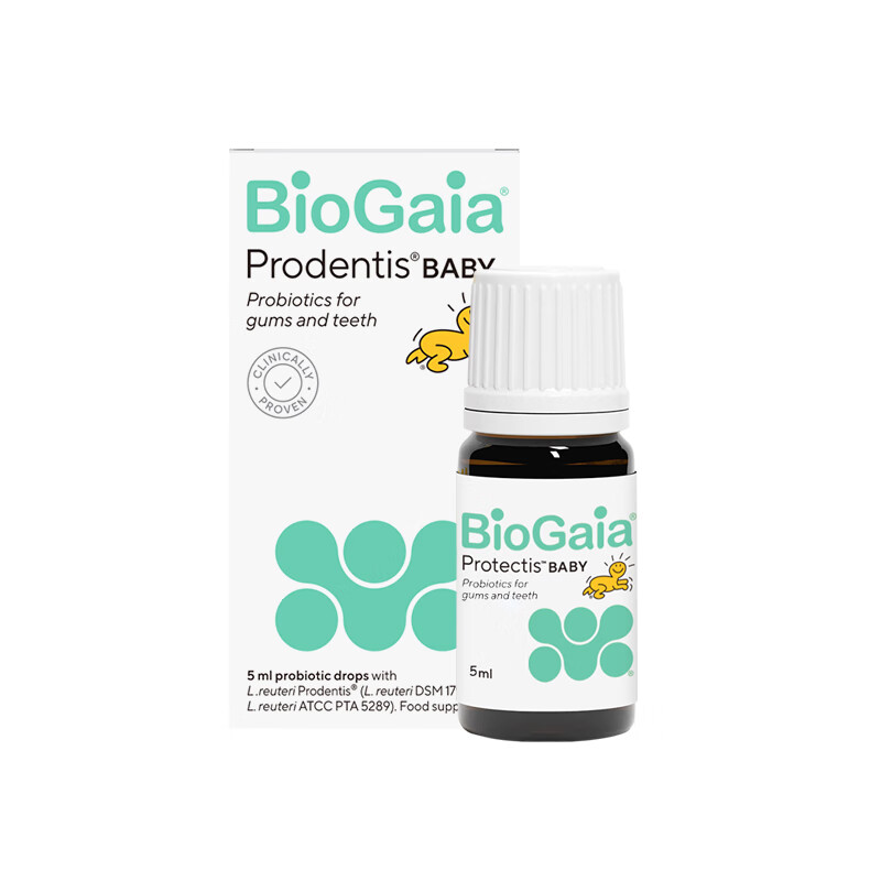 BioGaia Probiotic Oral Respiratory Drops 5ml Infant and Young Children Care Teeth and Throat Double Strains Imported from Sweden