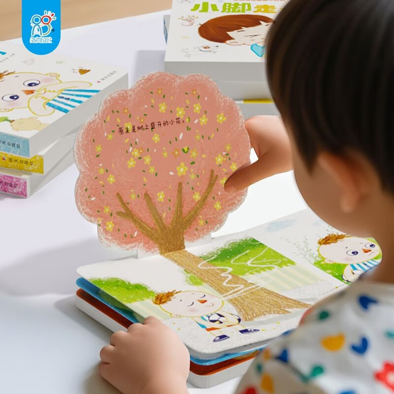 Hairun Sunshine 0-2 years old my body, take a look with your eyes, 0-3 years old baby's body cognition reveal book, children's interactive book, parent-child reading early education picture book, body cognition interactive book, science cognition enlightenment small picture book