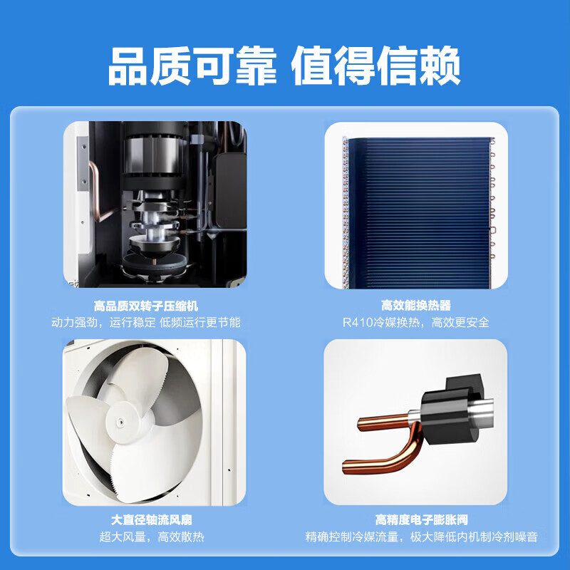 Haier ceiling machine central air conditioner duct machine one to two 5 HP commercial central air conditioner embedded ceiling air conditioner 1 level variable frequency heating and cooling self-cleaning ceiling machine 5 HP first level energy efficiency one to two ceiling + duct
