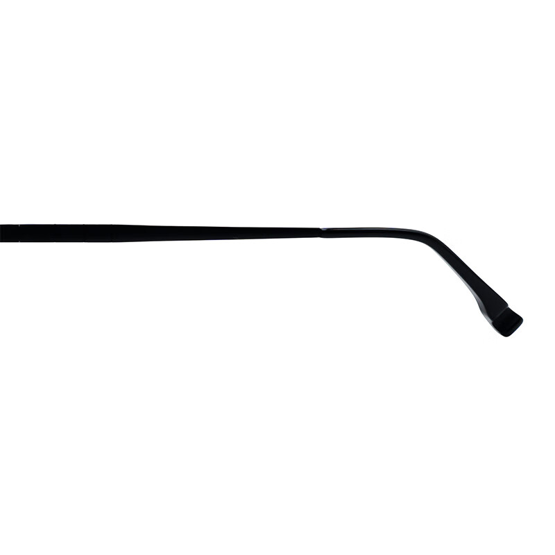 MUISE full titanium series half-rim glasses frame MSPT513 BK black ultra-light titanium optical frame with lens 57mm