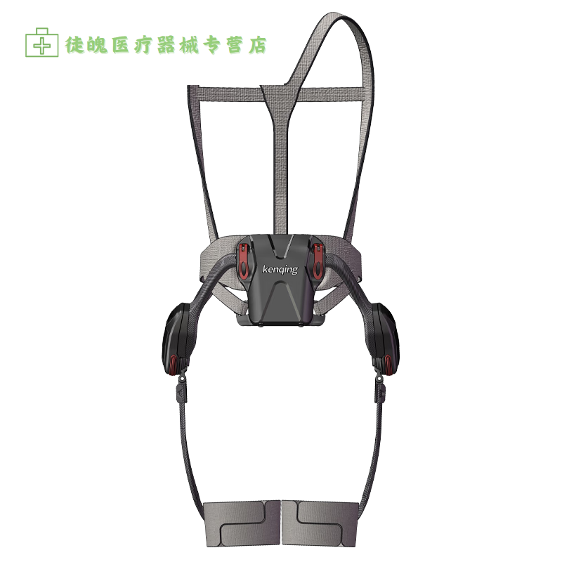 Exoskeleton power-assisted walking robot Electric booster mountain climbing artifact for the elderly Black standard model booster 12NM + electric drive + S