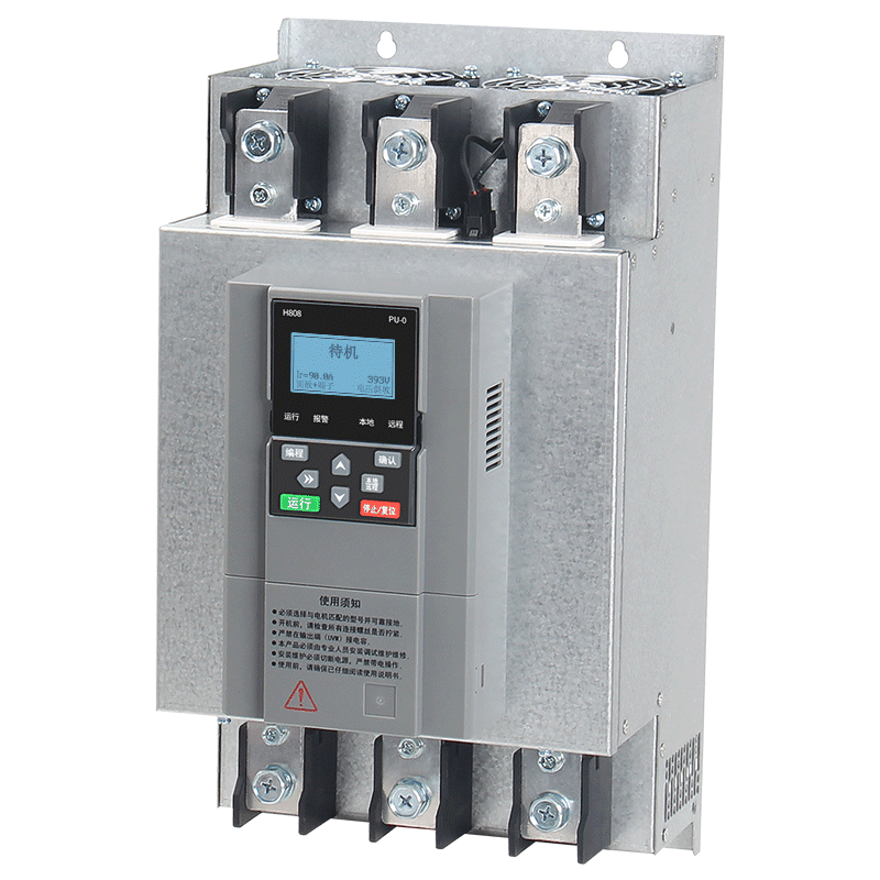 Shanghai People's soft start cabinet water pump fan three-phase motor online soft starter 11/30/45/75/90kw online soft start cabinet 11KW