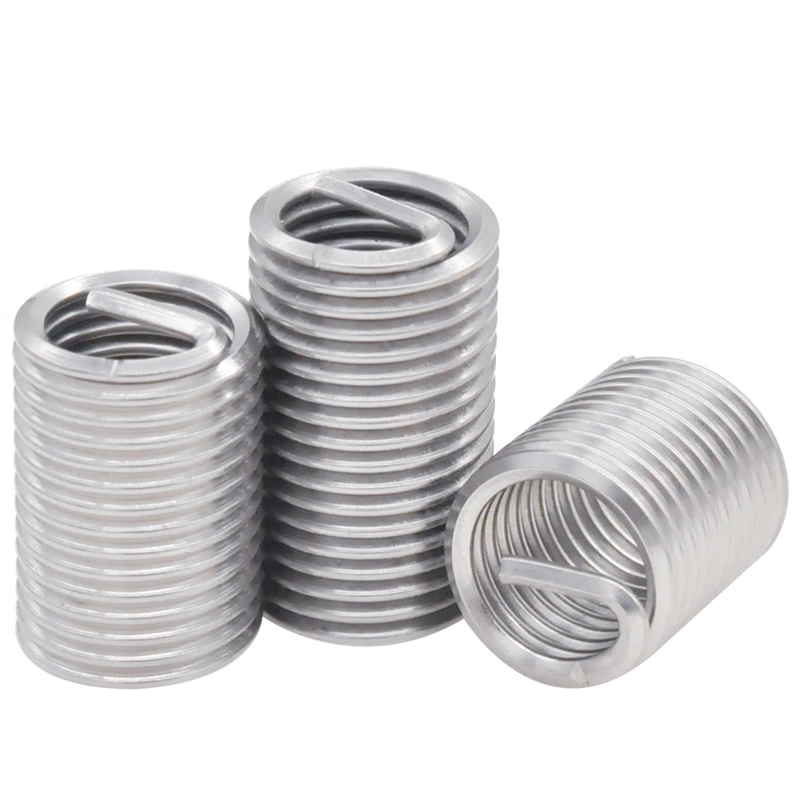 Wen Yijia Large Packaging 304 Stainless Steel Wire Screw Braces M2-M36 Wire Sleeve Threaded Spring Protective Sleeve M1.6*0.35*2D Number of turns 6.2K (10003