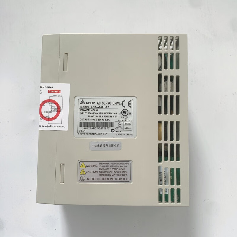 New original Delta AB servo driver ASD-A0421-AB B0721-A 1021-AB 1521-AB ASD-A1521-AB