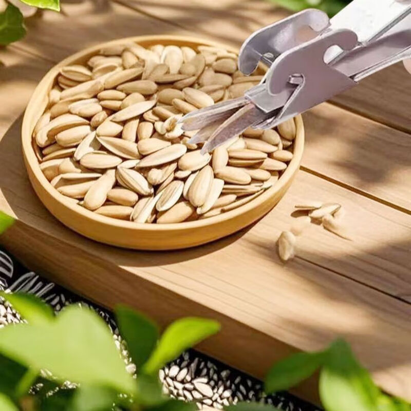 Meikejie melon seed cracking artifact fully automatic clip melon seed peeling artifact household watermelon seed peeler upgraded version * melon seed peeler 2 pack adjustable size