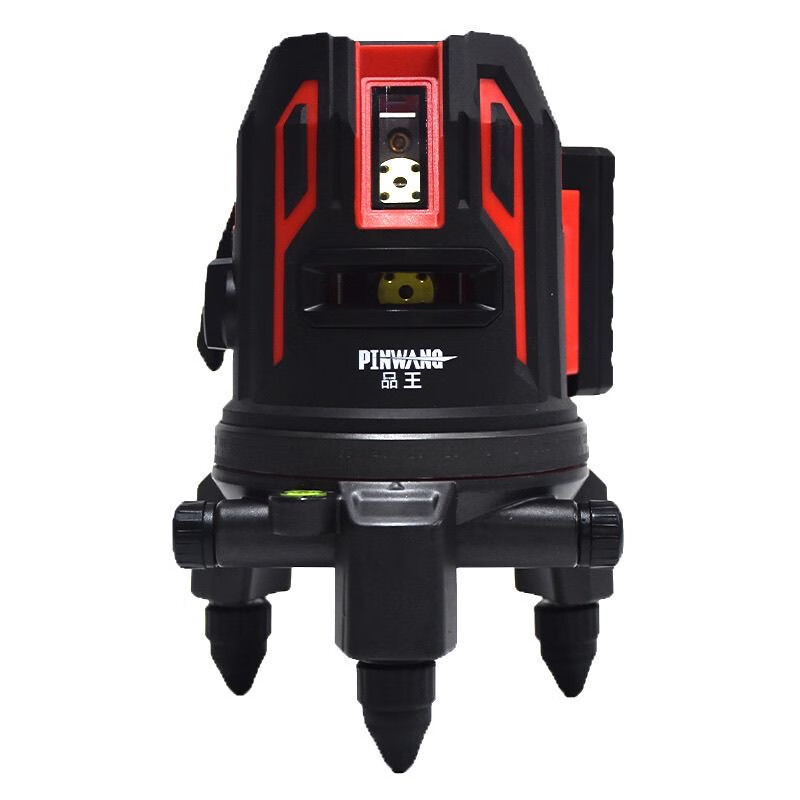 The new Pinwang level with strong light green light and high-precision thin line laser can be used indoors and outdoors with infrared 2/3/5 lines. The new Pinwang 5 lines (two batteries and one charger)