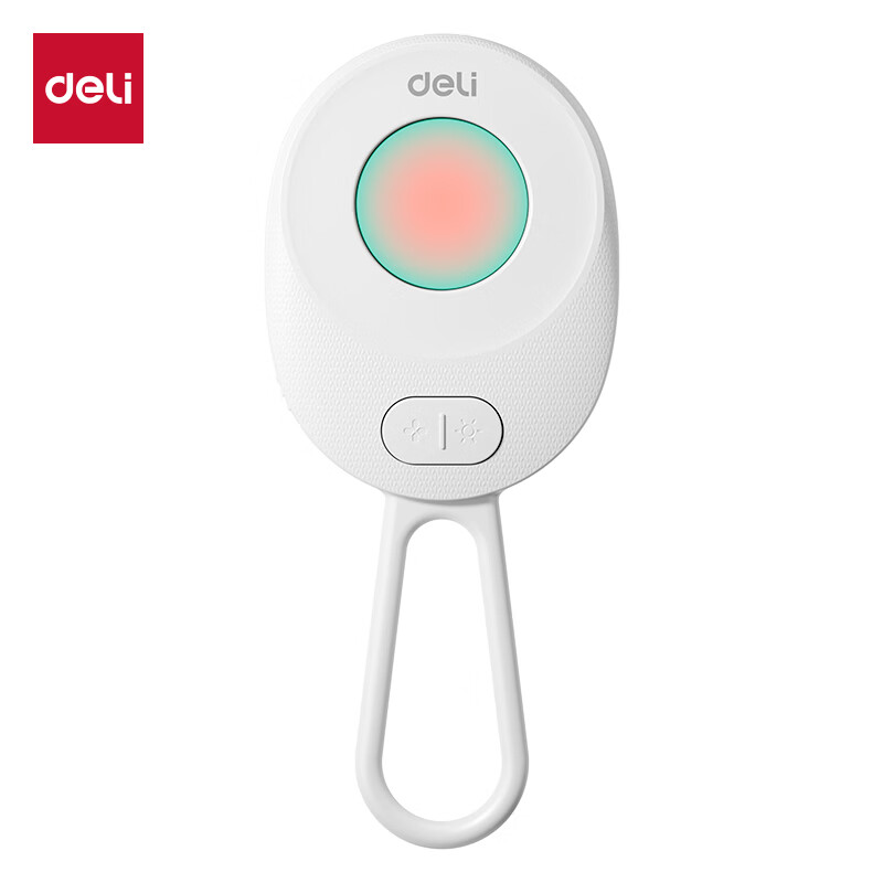 Deli camera smart detector hotel hotel anti-peeping detector infrared signal detector scanner anti-monitoring Christmas gift (white) PG651