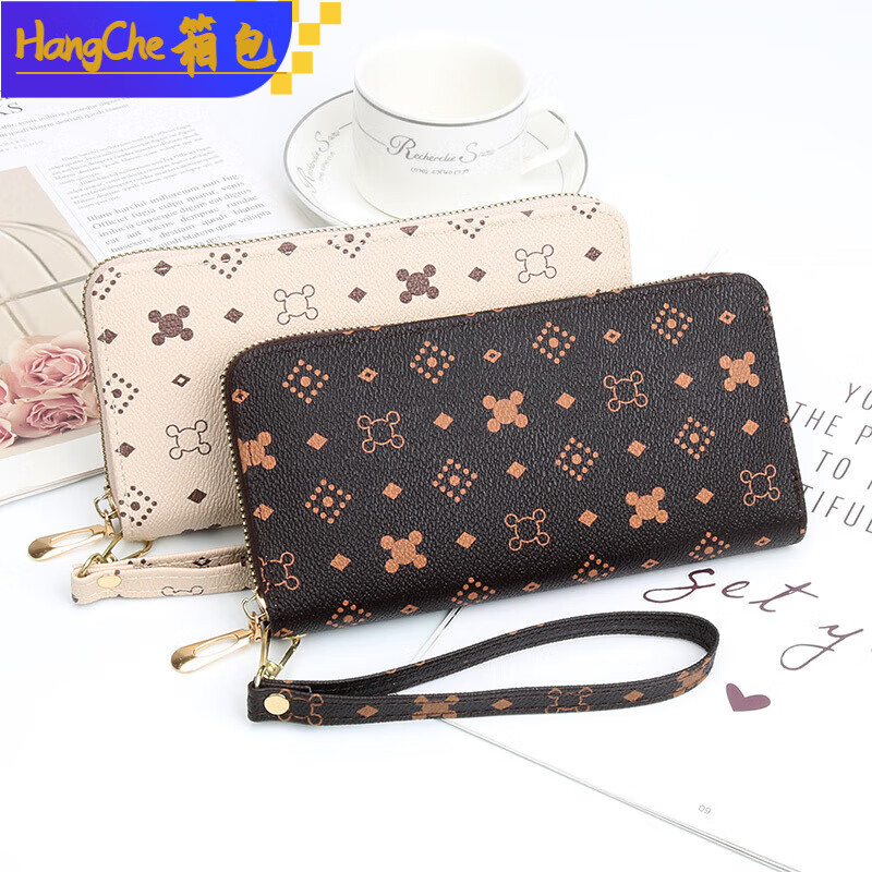 Ye Yu Zipper Wallet Women's Long Fashion Women's Student Clutch New Mobile Phone Bag Korean Coin Purse Main Image