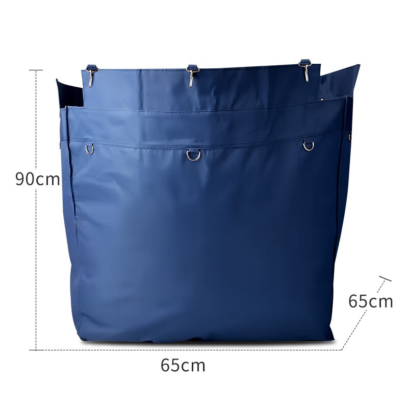 Askari thickened hotel linen cart cart laundry room room service cart hotel linen cart bag cleaning cart cleaning cart blue bag tapered/square remarks
