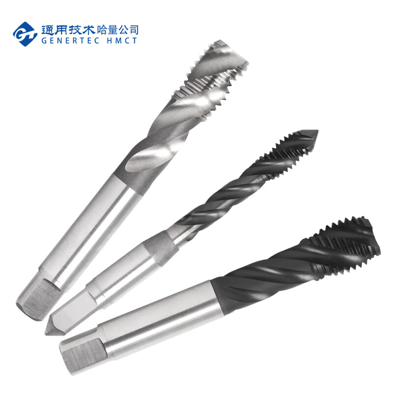 Yue Changsheng Spiral Fluted Tap Blind Hole Surface Tapping Powder Metallurgy High Speed Steel HSSPM Coarse Thread 5 to 16mm Invoicing M14*2.0mmH2 Coarse Thread Uncoated