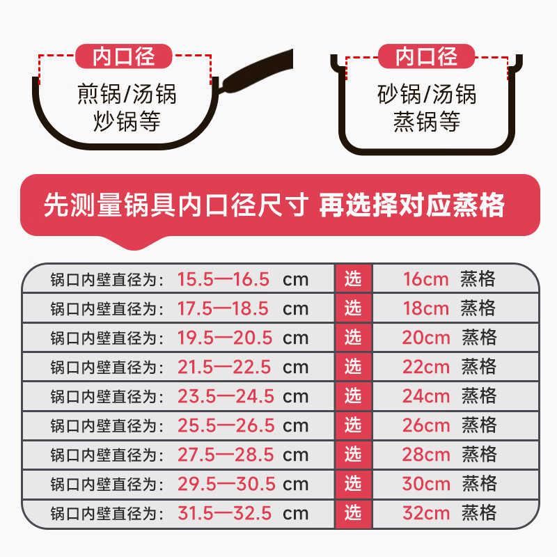 Onlycook316 steamer, steamer, steamer, 20cm stainless steel soup pot, milk pot, steamer, steamer, tray, steamer, steamer
