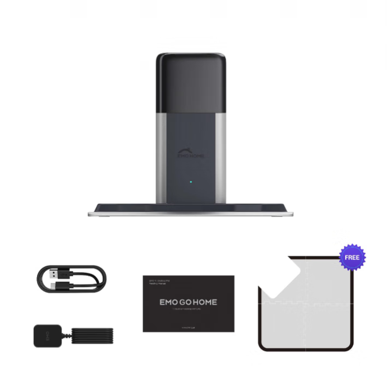 EMO Robot Charging Pile Smart Lamp Sticker Headphones EMO Robot Clothes Accessories Corgi