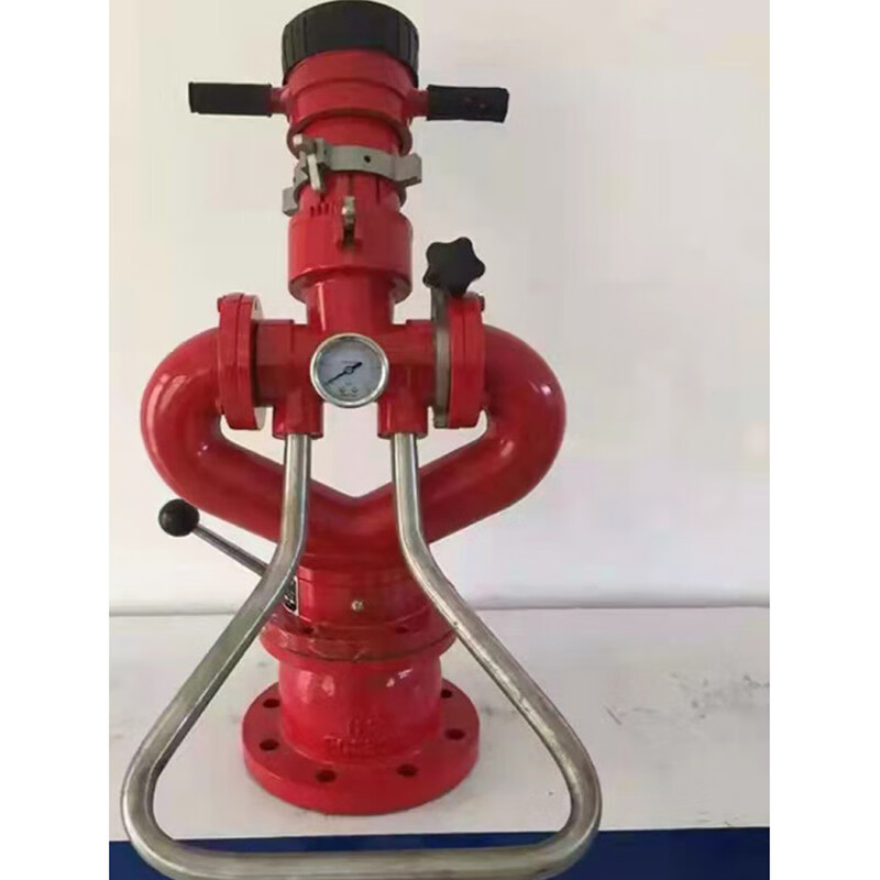 PS30-50 fire monitor DC water mist dual-purpose three-speed adjustable flow rate fixed fire water monitor PS8_50W-D red