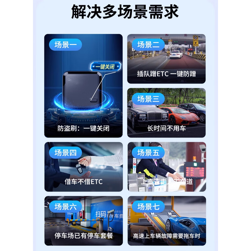 Yusenyi German quality 2025 new etc national universal smart screen display ETC free glass no card etc pass d free glass voice model