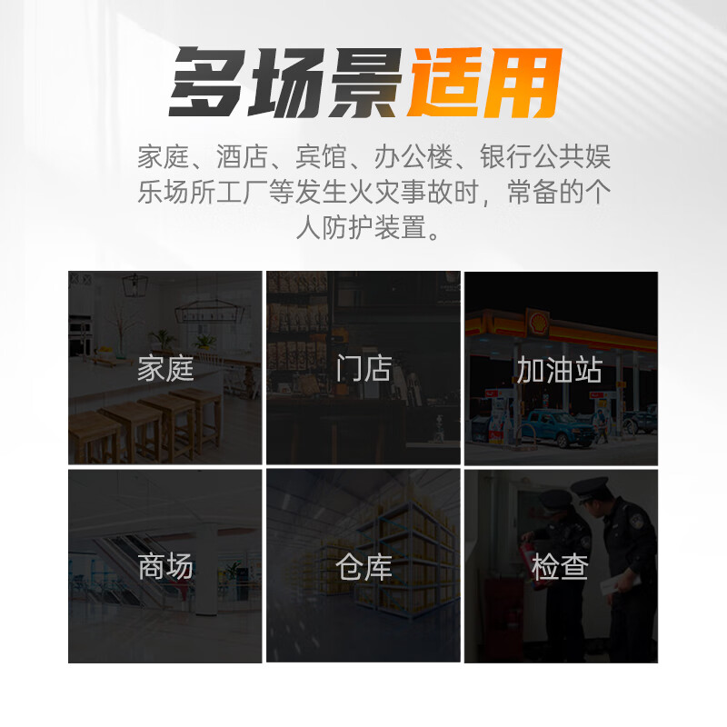 Flame Warrior Fireproof Cloak Household Double-layer Silicone Fire Blanket Insulation High Temperature Resistant Fire Escape Cloak Adult Type Thickened Silicone Cloak