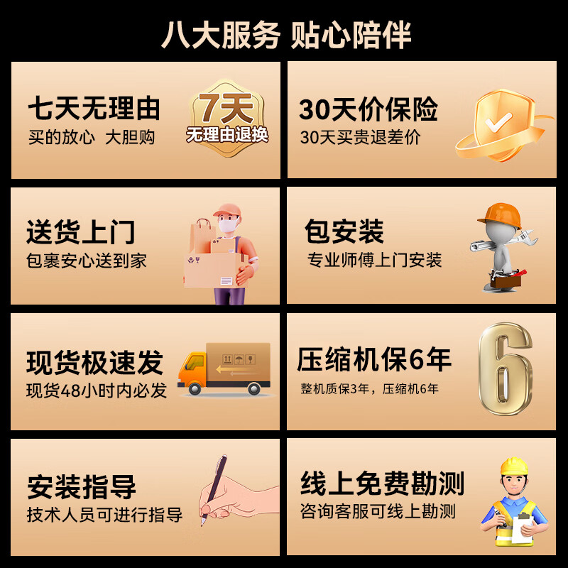 三快(SANKA)商用厨房空调一体机饭店后厨食堂酒店冷风机大冷量厨房专用空调强降温防油烟 厨房空调 8匹 外机