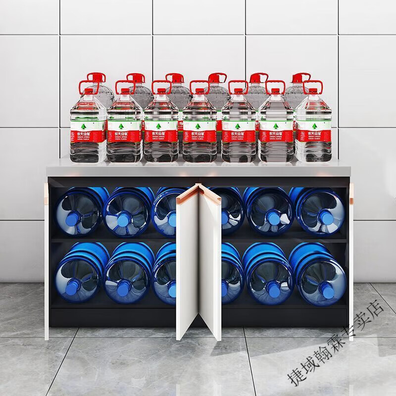 Vinoa honeycomb aluminum stainless steel cabinet simple combination customization simple one-piece marble aluminum alloy stove cabinet assembly Main picture style 70cm (aluminum honeycomb cabinet)