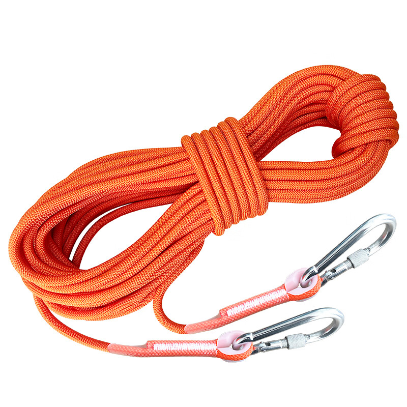 Lept safety rope climbing rope auxiliary rope aerial work rope wear-resistant outdoor rock climbing emergency floating rope special 8mm 30 meters