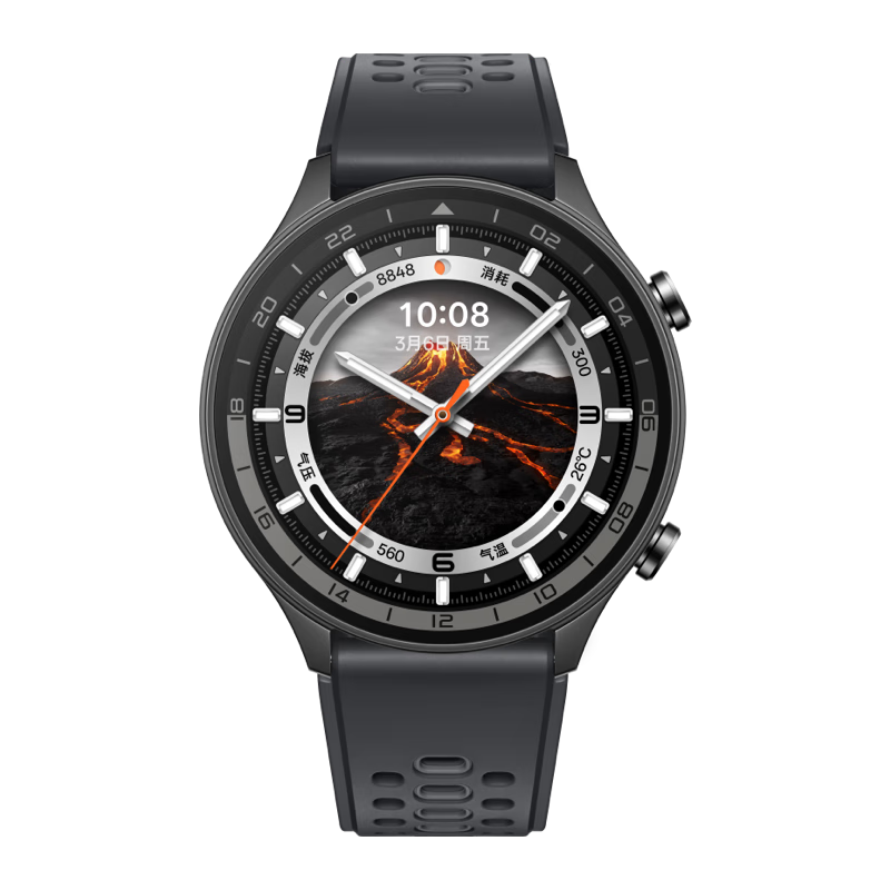 OPPO Watch Sport Phantom Black State Subsidy Smart Health Watch Men's and Women's Sports Watch eSIM Phone Watch WeChat Watch Version OPPO Watch