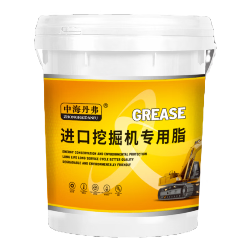 China Overseas Denver Imported Excavator Special Grease No. 3 yellow wear-resistant and high-temperature-resistant long-lasting brushed butter grease factory direct hair