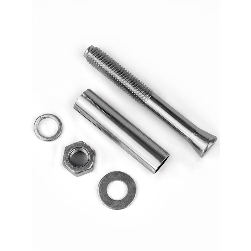 Thousand-speed wheel national standard 304 stainless steel expansion screw bolt extension expansion tube M6*50 (10 pieces) 304