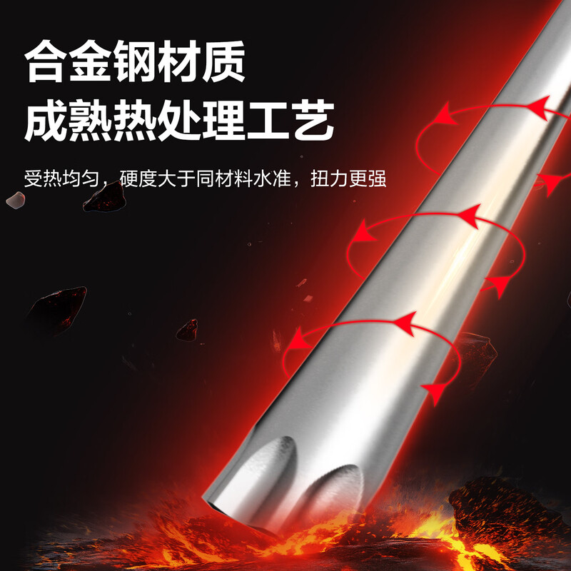 Deli household hexagonal wrench set, hexagonal screwdriver, hexagonal wrench, extended pattern