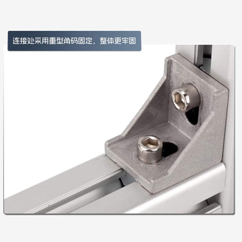 Kegan diy aluminum alloy anti-static workbench aluminum profile operating table computer table workshop factory assembly line assembly table repair table can be customized including accessories 1600*600*1600 double drawer