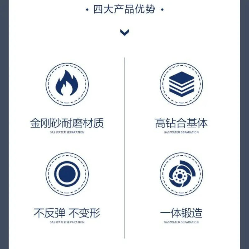 Jumeihong multifunctional cutting blade angle grinder emery tile metal marble wood cutting machine saw blade 2 pieces + 2 gaskets industrial grade composite multifunctional ceramic tile rock slab stone metal glass aluminum alloy woodworking dry slicing