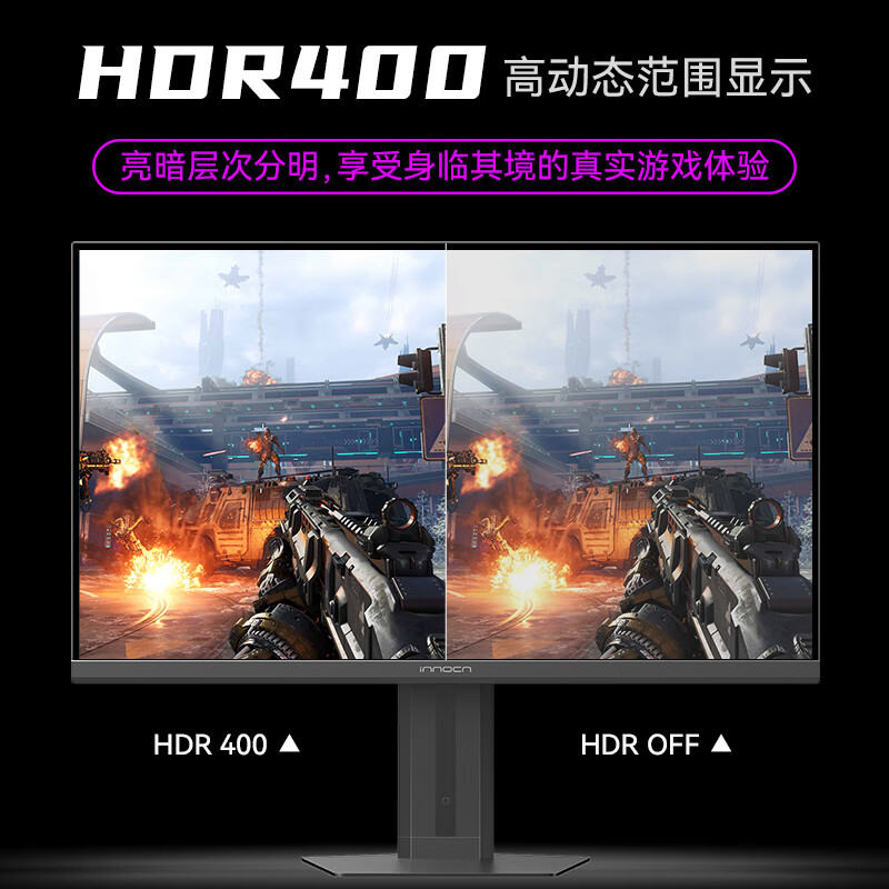 90% new United Innovation 27-inch monitor 4K 160Hz dual-mode 320Hz 1ms HDMI2.1 FastIPS hardware low blue light rotating lift e-sports game display GB27V1