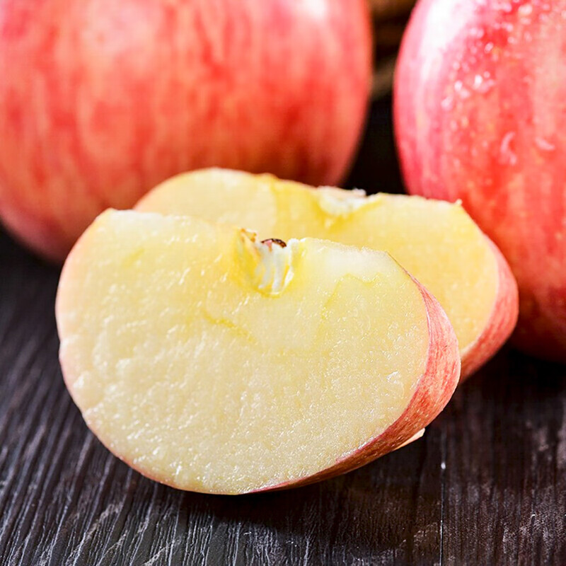 Jingxiansheng Shandong Yantai Red Fuji Apples 9 pounds, fruit diameter starting from 85mm, fresh fruit, straight from the source
