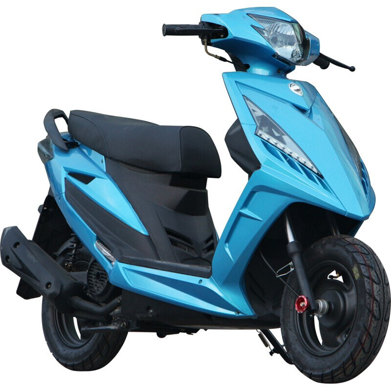 Jiefan (JF) battle speed scooter motorcycle scooter moped street car 125cc fuel mobility scooter matte black standard model