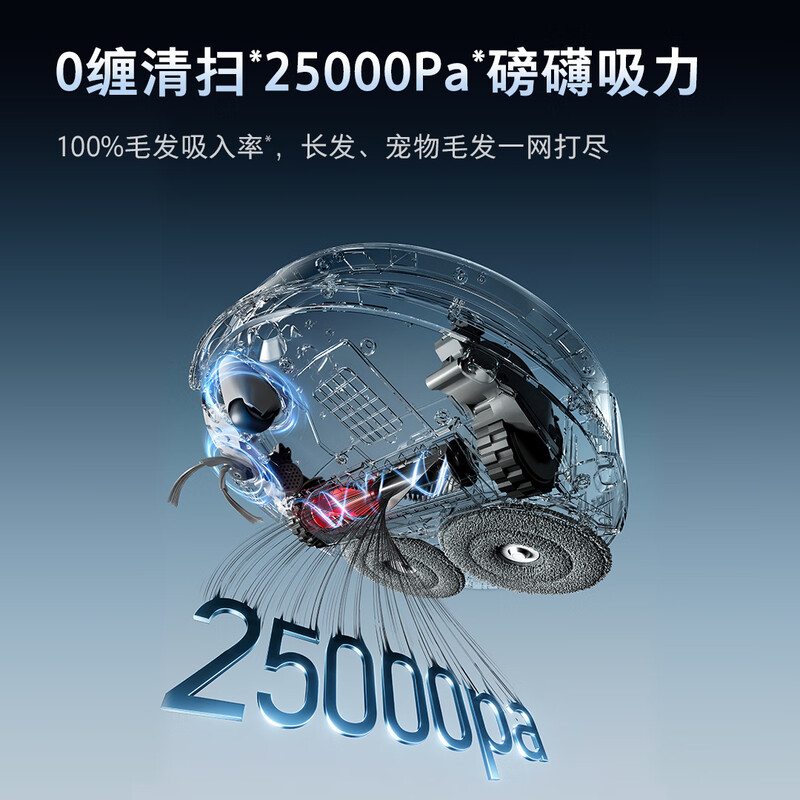 Roborock sweeping robot integrated sweeping and mopping P20 Ultra Plus automatic water supply and drainage version hot water washing mop floor mopping floor scrubber vacuum cleaner A2250RR