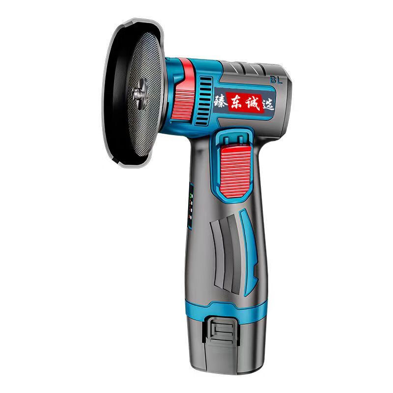 Small mini lithium-electric angle grinder, rechargeable cutting machine, grinder, electric hand grinder, grinder, Dongcheng model 36VF grinder, standard with Yidian