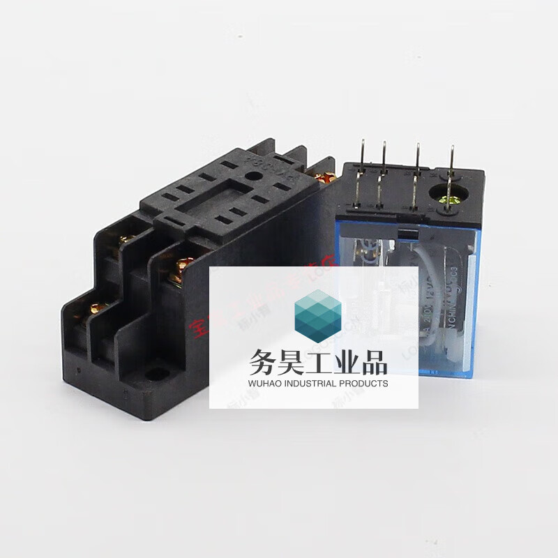 Suitable for intermediate relay IEC255 5A MY2N-J AC220V DC24V 12V small 8-pin two open and two closed AC220V AC 220V without base