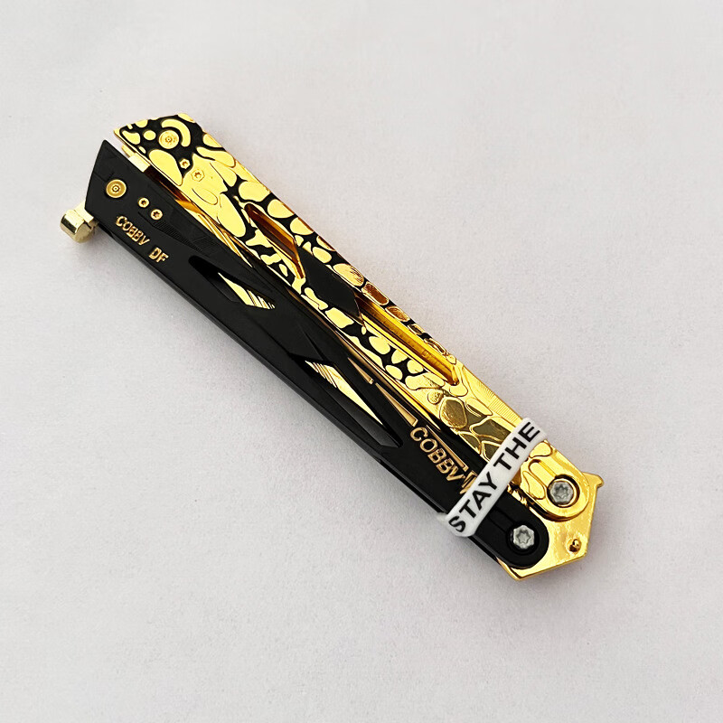 Fulundi Delta Mobile Game Peripheral Shadow Butterfly Mercy Folding Metal Toy Gift Box Set Uncut 23cm Shadow Butterfly (No Gift Box)