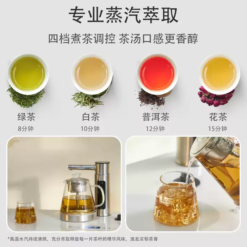 No. 1 living room solid wood tea bar machine household tea table sideboard integrated cabinet ice hot and warm large capacity storage water dispenser HL11-3